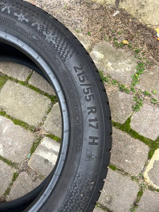 Зимові шини 215 55 r17 Continental