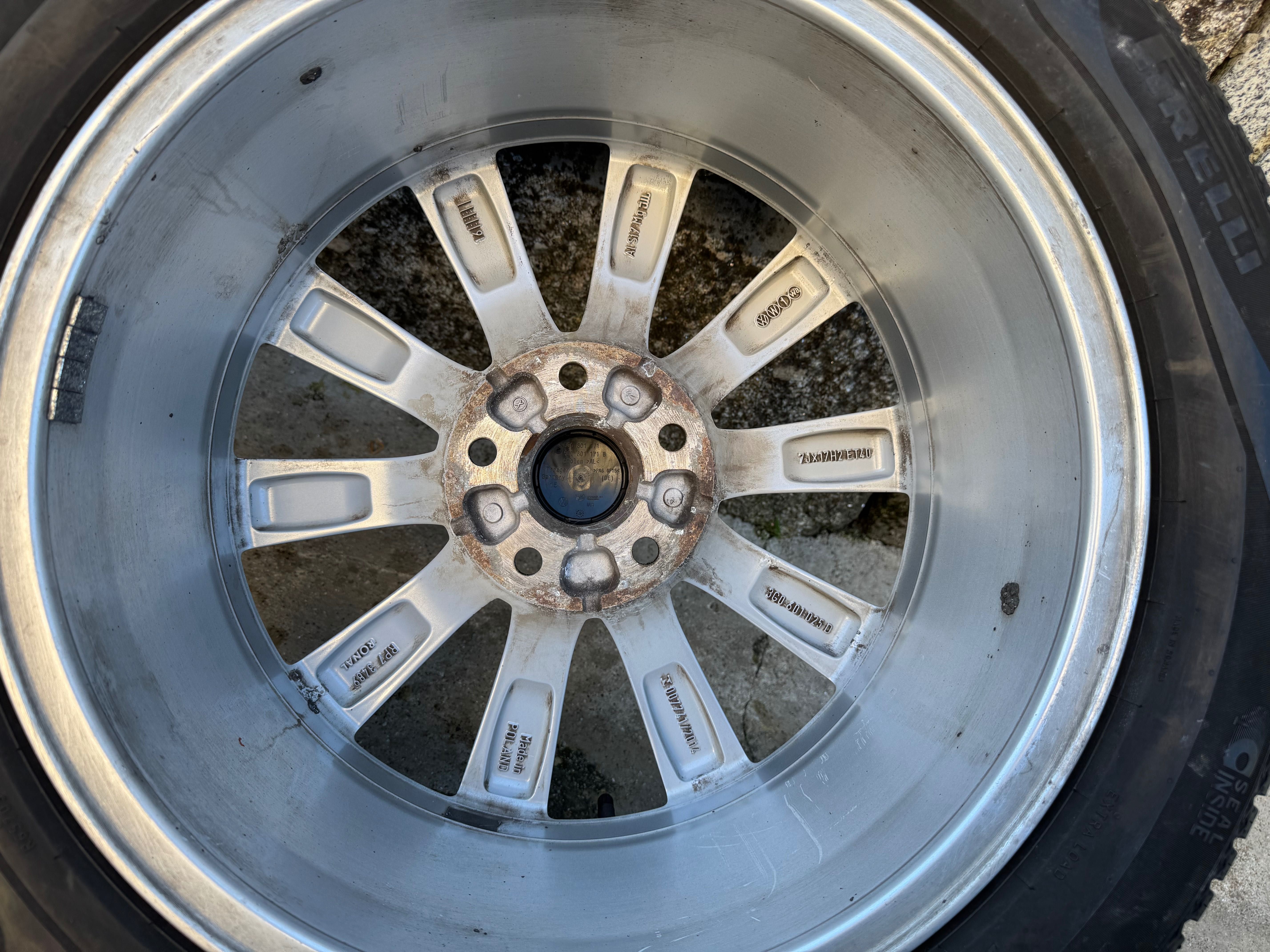 Jantes 17 5x112 Originais VW Passat B8/Golf/T-Roc/Touran