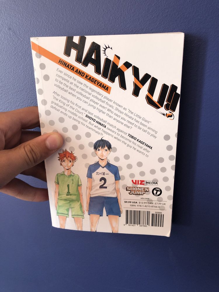 Manga haikyuu volume 1