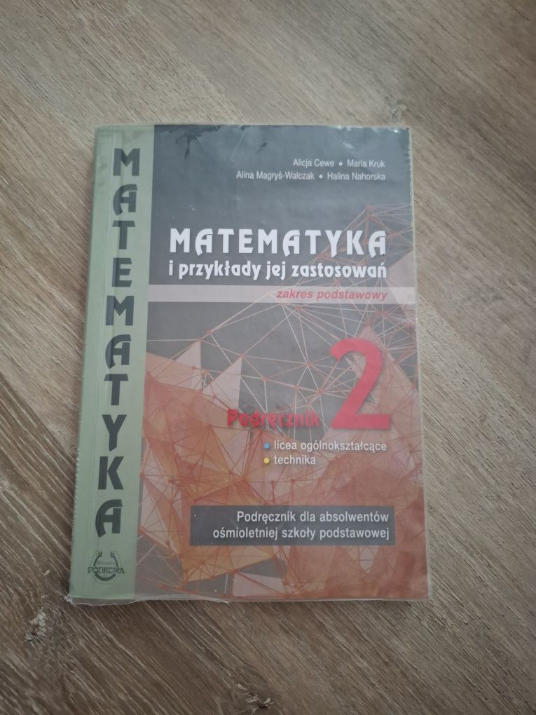 Podręcznik Matematyka i przykłady jej zastosowań 2