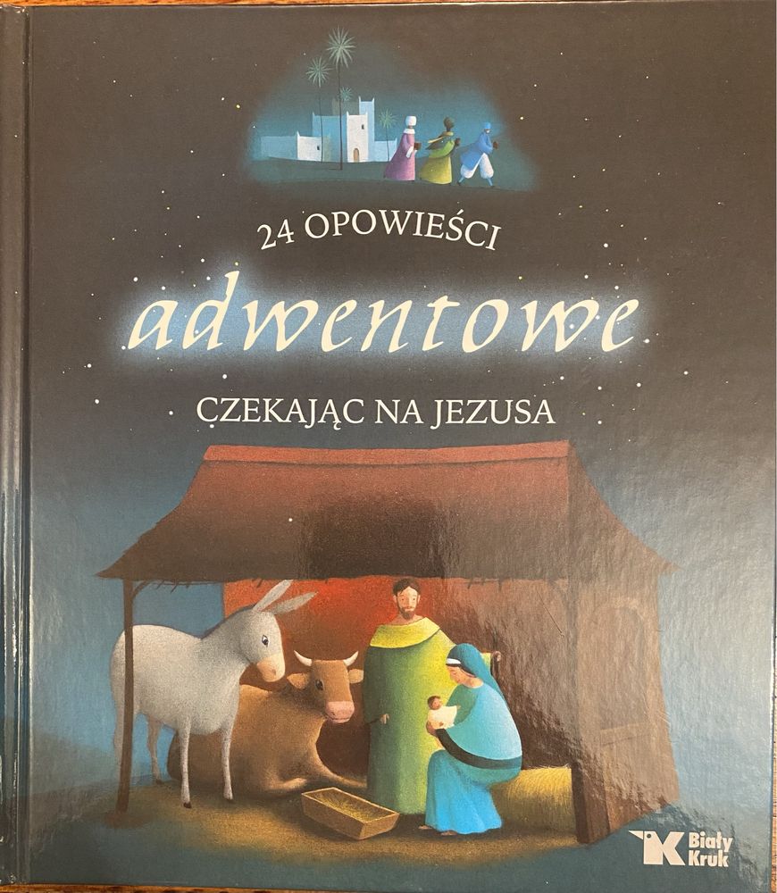 24 Opowiesci adwentowe czekajac na Jezusa Ksiazka Nowa Bialy Kruk