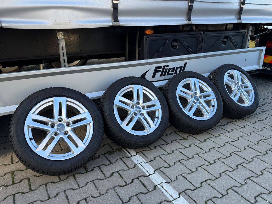 Koła zimowe 17 Felgi 5x112 ET42 opony 225/50/17 Audi A4 B9 B8 A5 A6