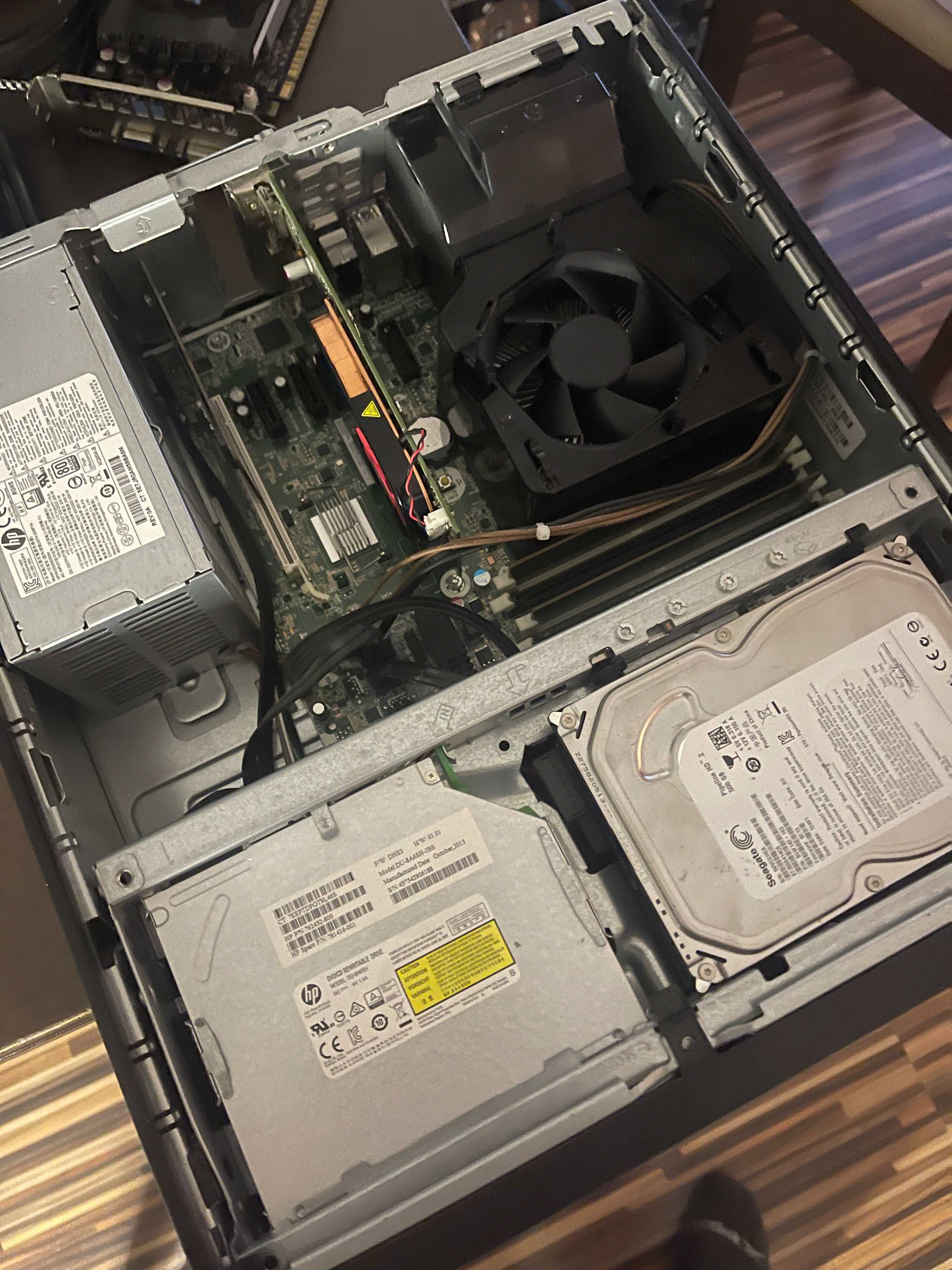 Zestaw komputerowy HP/LCD 22'.i3 6100 4x3.1/ m.2/ Radeon R7 2gb/ Dowóz
