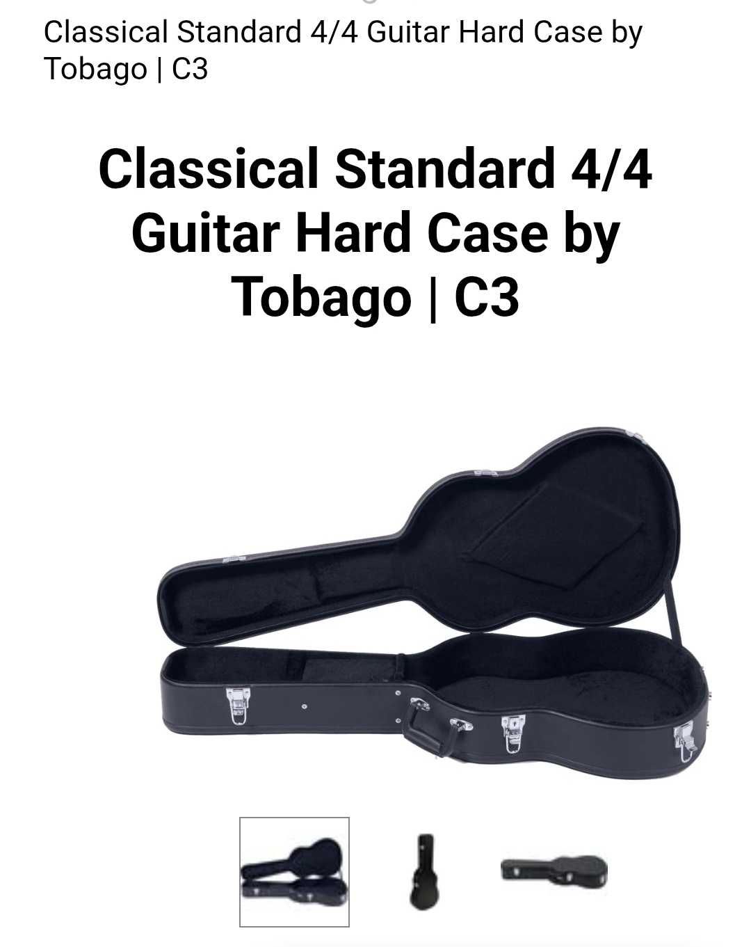 ACHADO: Guitarra acústica Gemma Standart 4/4 + Case rigido Tobago