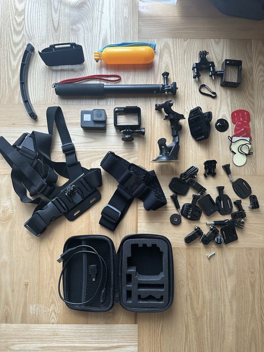 Gopro hero 5 black duzy zestaw