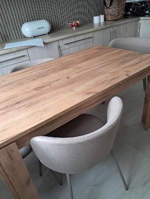 Stół drewniany kuchenny duży przepiękny