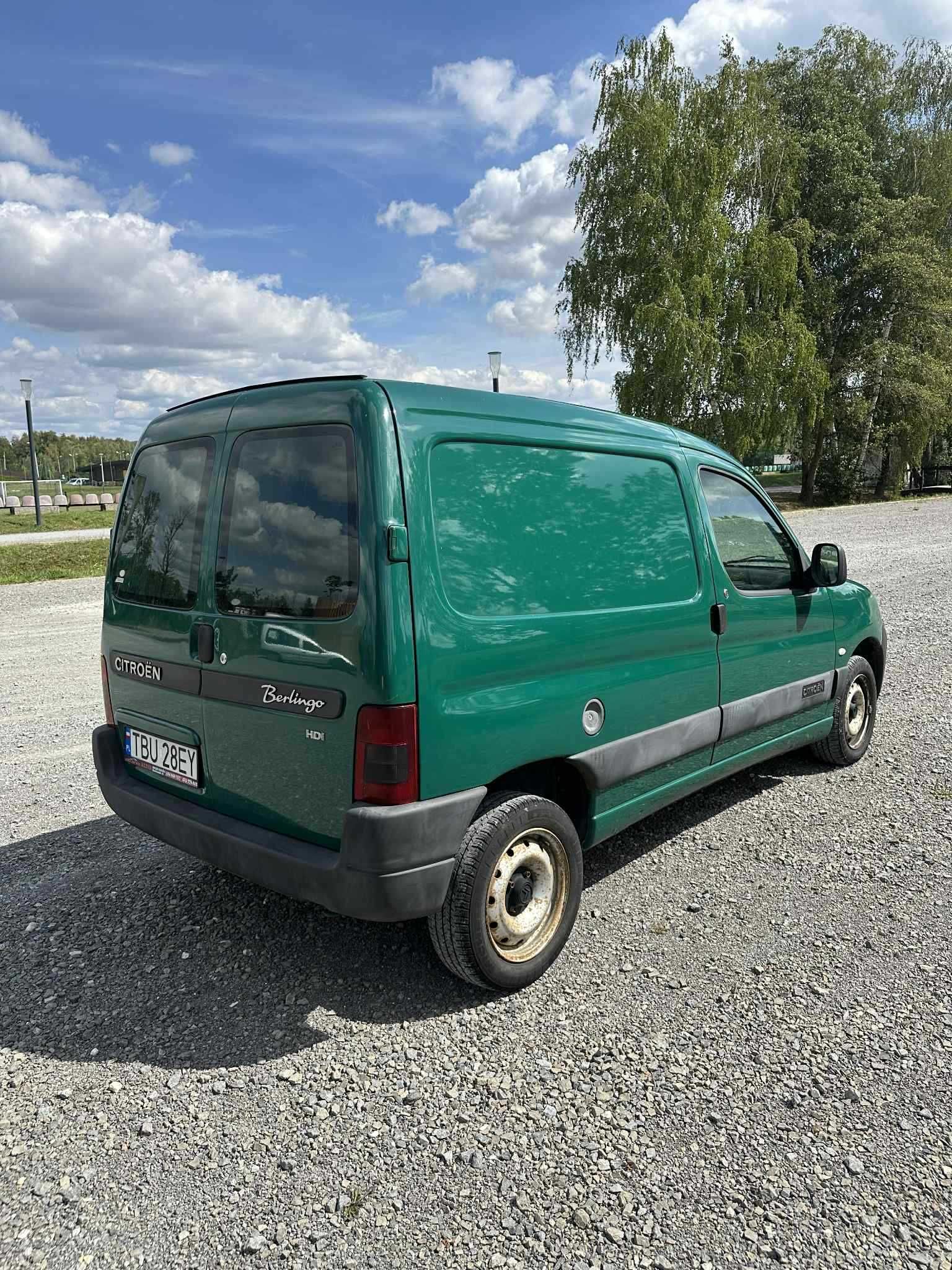 Citroen Berlingo 2.0 HDI 1 właściciel opłacony niski przebieg zadbany