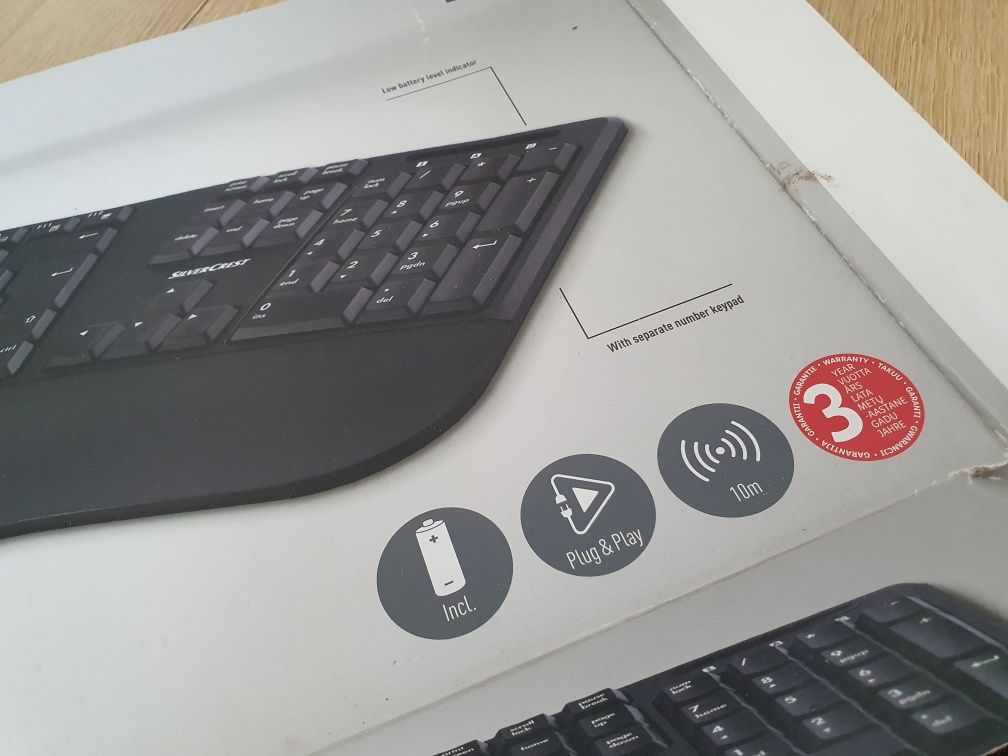 Nowa klawiatura bluetooth silvercrest bezprzewodowa