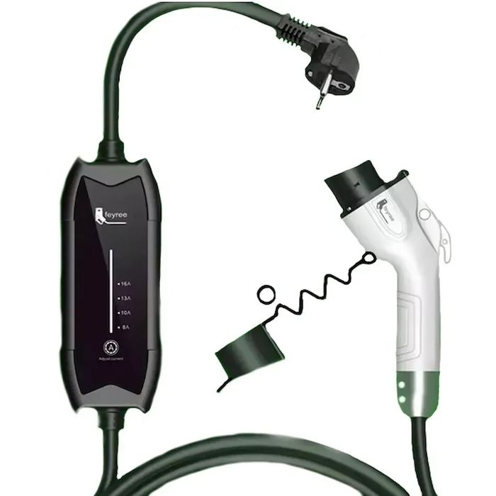 Зарядний пристрій для авто/електромобіля. Роз'єм Type 2. Тип 2. Євро