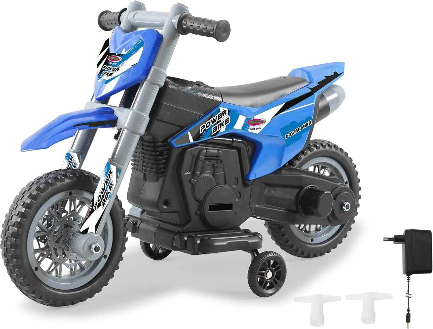 Jamara Ride-on Moto Power Bike blu 6 V