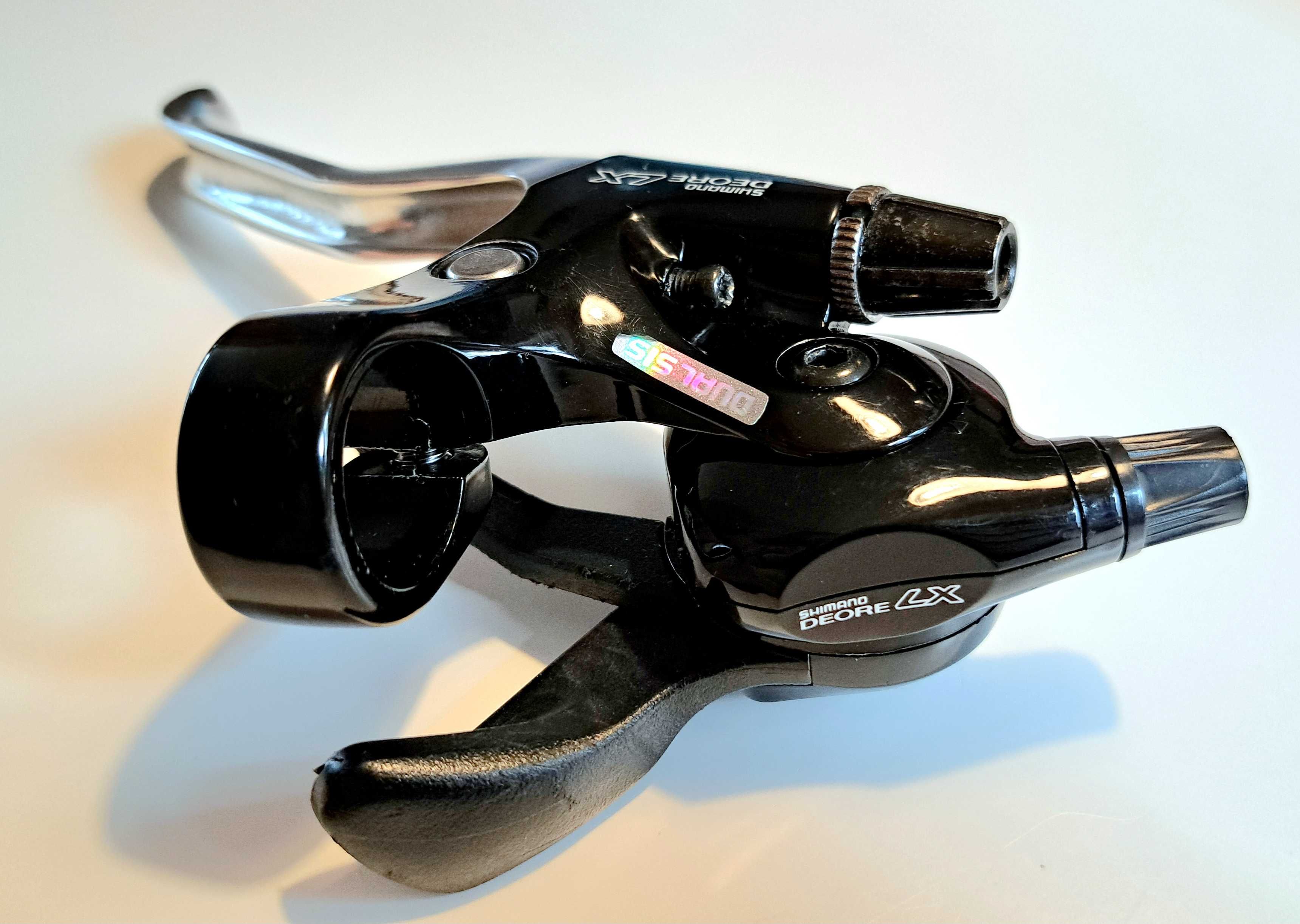 2x ST-M560 LX klamkomanetki SHIMANO LX 3x7 super stan