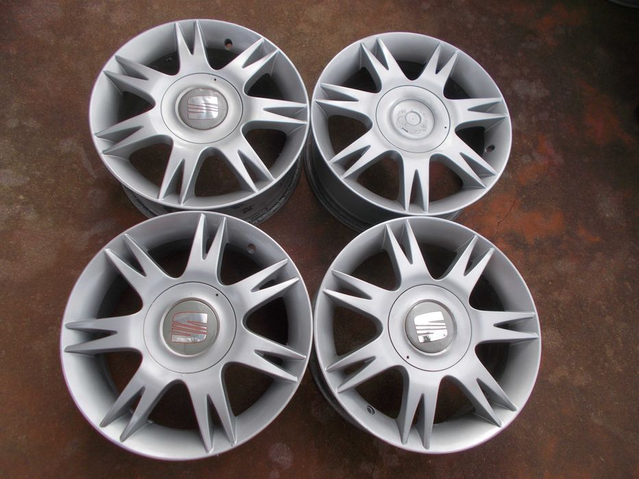 jantes 15 5x100  Seat Ibiza Cordoba  Skoda FabiaVw Golf 4, Polo Cady