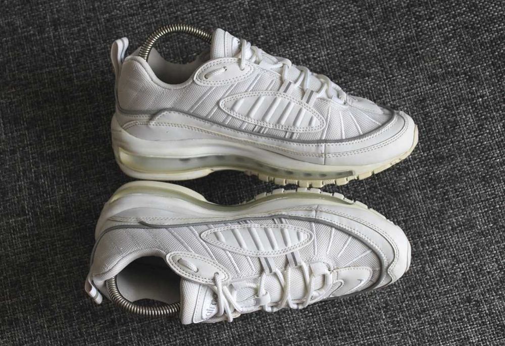 Кросівки Nike Air Max 98 Triple White Оригінал 40р