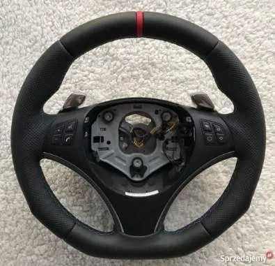 Obszywanie kierownic skórą