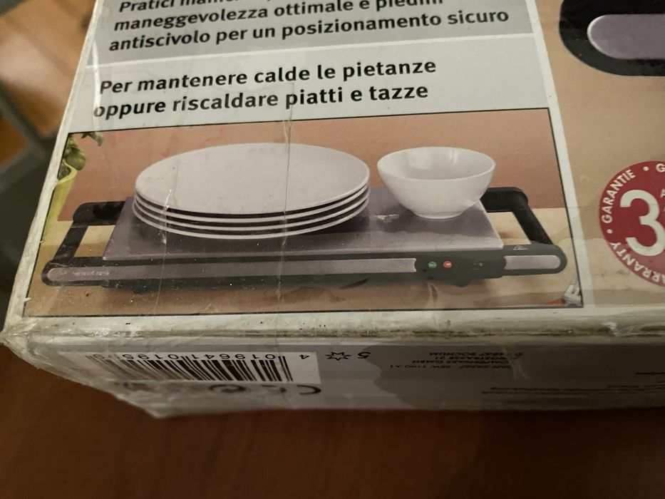 Placa Aquecedora de pratos para apoio a mesa SILVERCREST