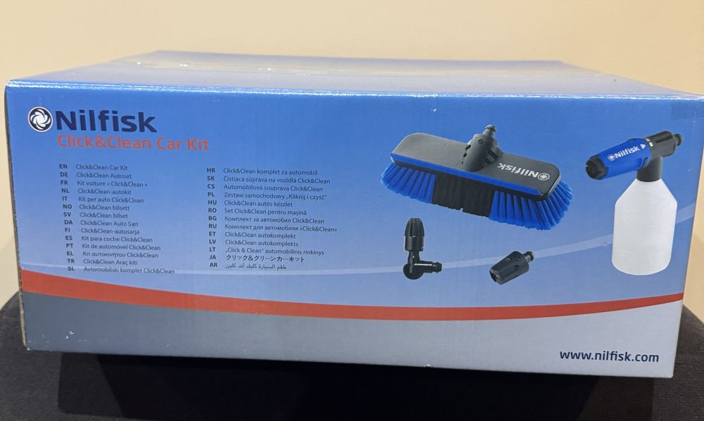 Nilfisk Click&Clean Car Kit akcesoria do myjek wysokociśnieniowych