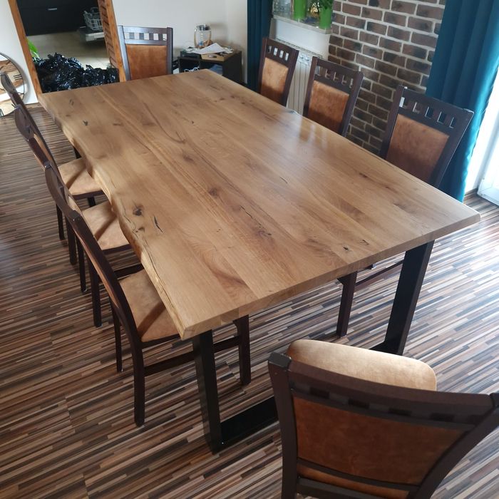 Stół dębowy loft na wymiar