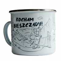 Kubek Emaliowany - Kocham Bieszczady!, Travelset