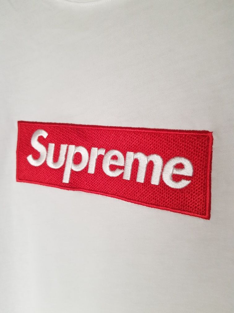 T shirt Supreme branca