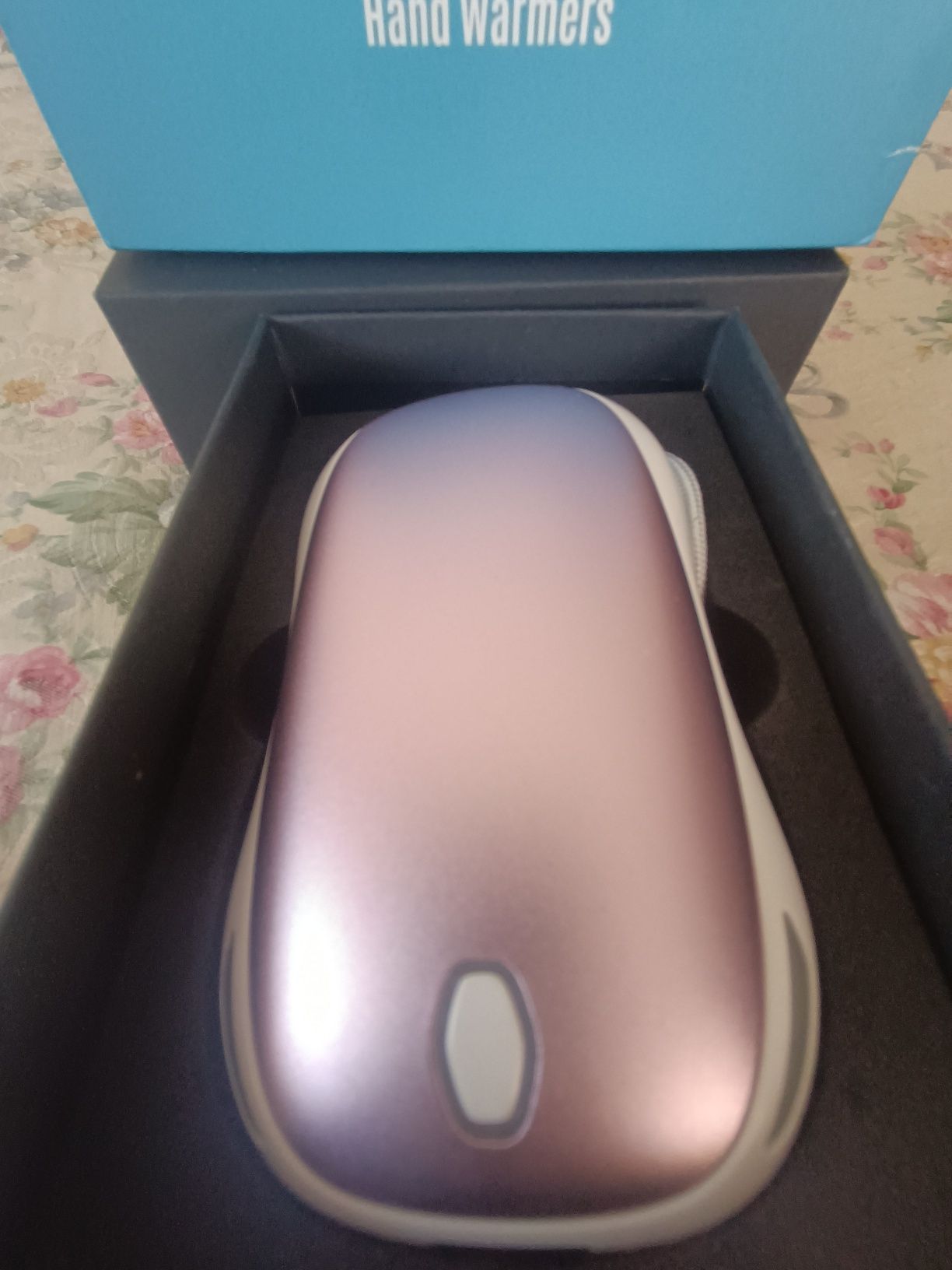 Power bank e aquecedor de mãos duplo
