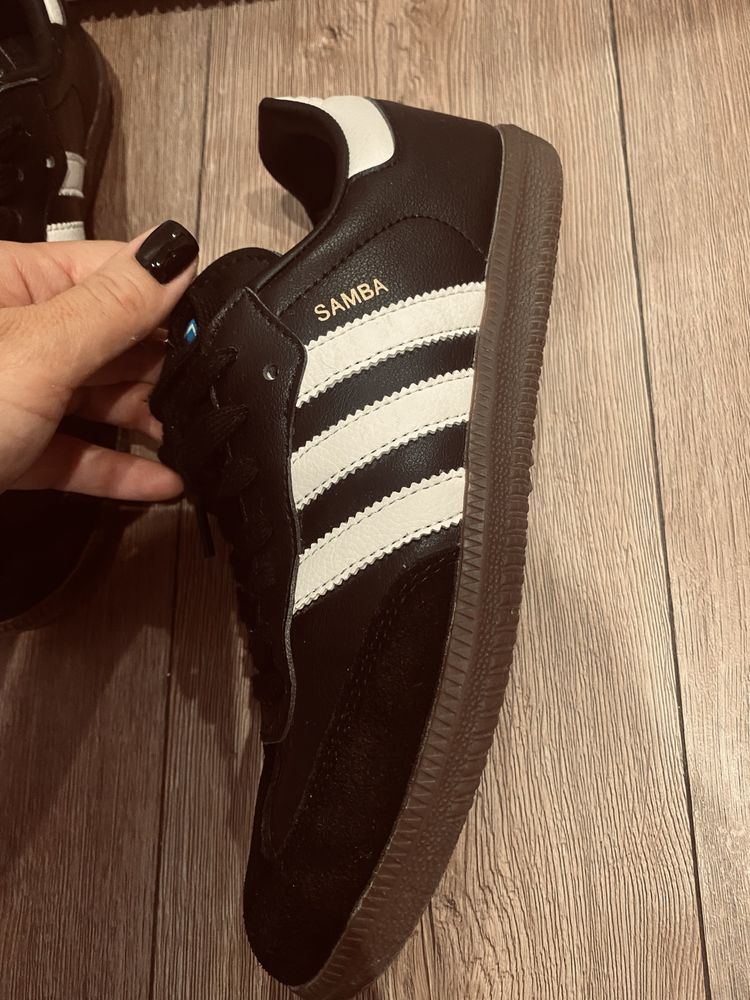 Buty sportowe adidasy  adidas samba czarne