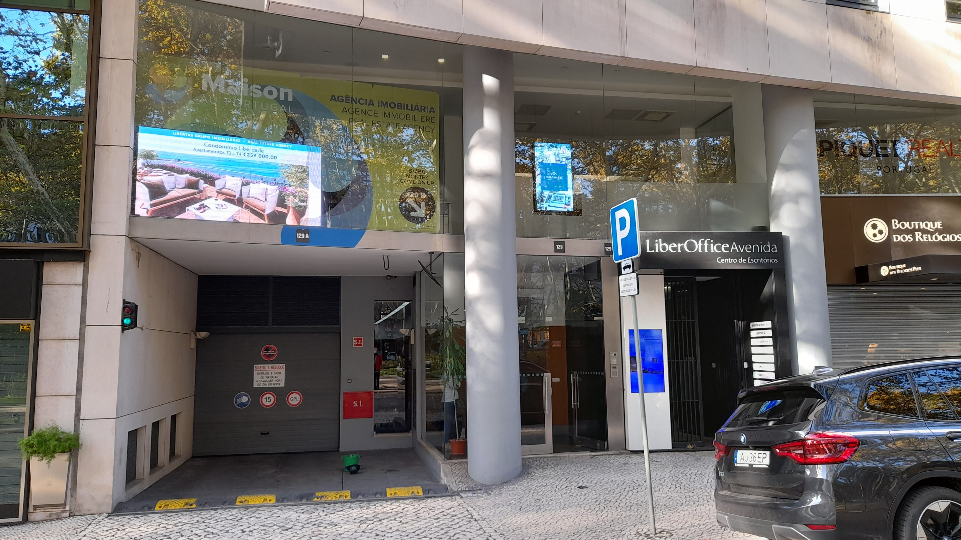 ESTACIONAMENTO / GARAGEM na Avenida da Liberdade em Lisboa