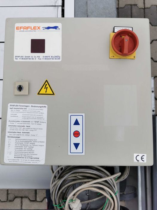 Brama szybkobieżna,izolowana Efaflex 3.40 wys x 3.50 szer.