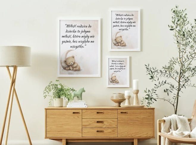 Plakat do pokoju dziecięcego