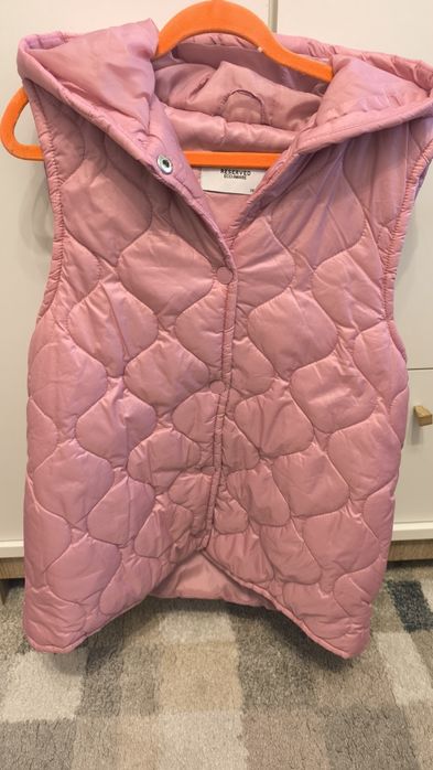 Kamizelka bezrękawnik dla dziewczynki roz 146