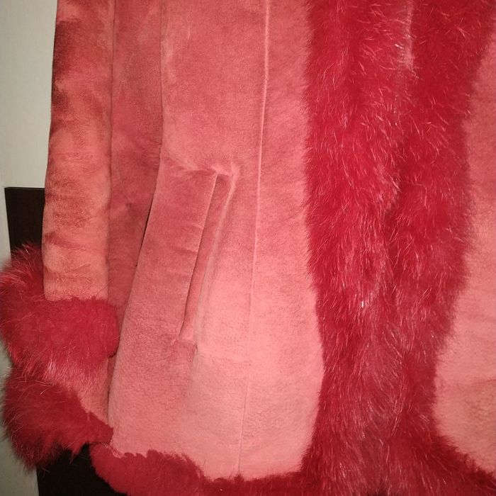 Шубка шуба дублёнка мех дублянка