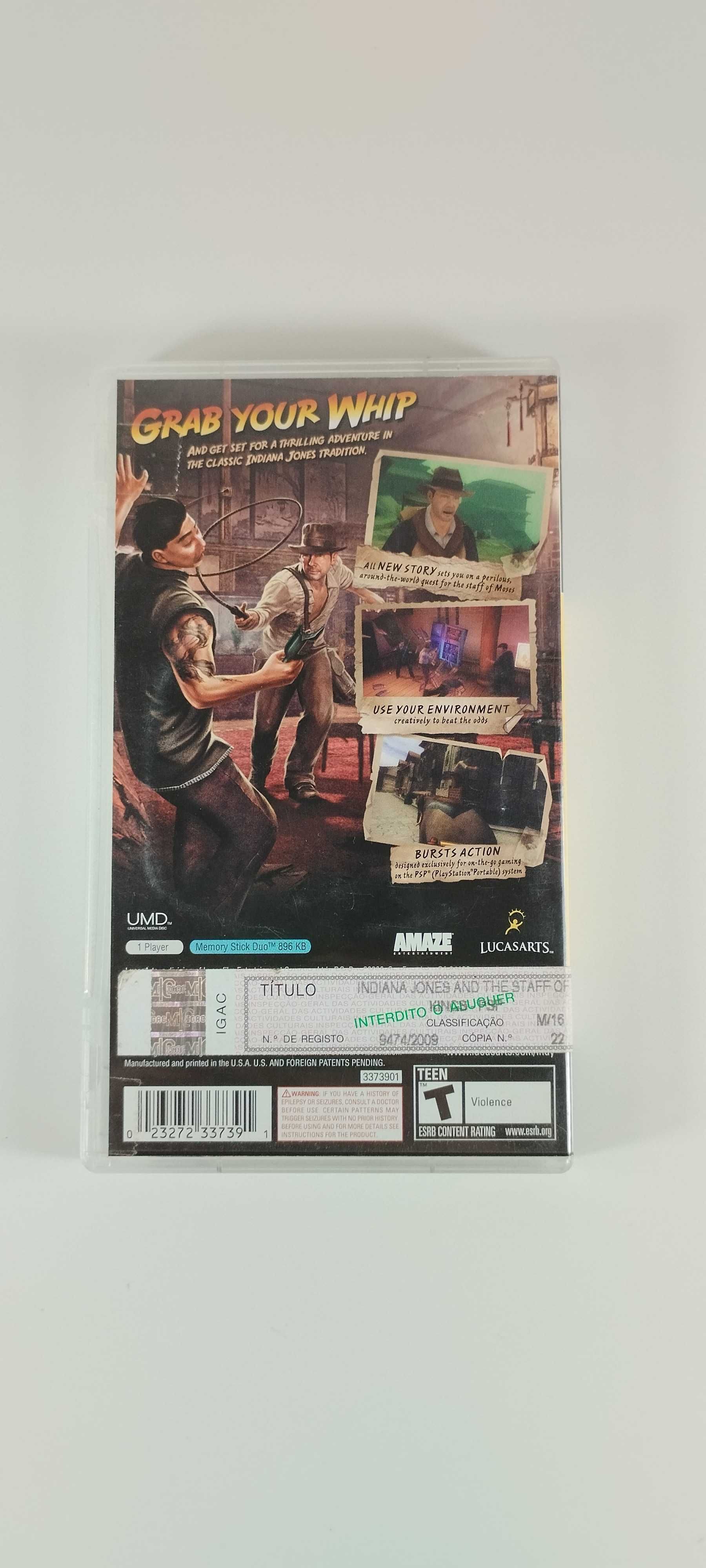 Indiana Jones And The Staff of Kings PSP Playstation Portable