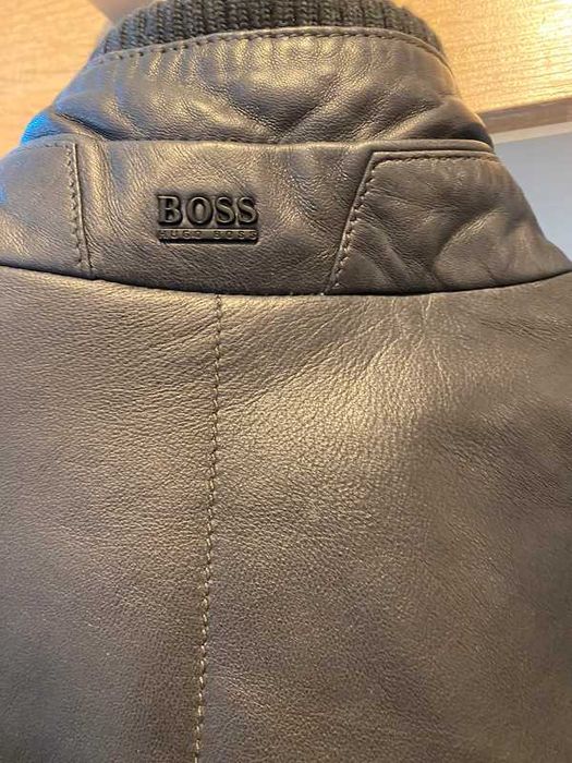 Kurtka skórzana bomberka Hugo Boss r. 50