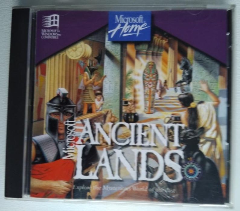 CD Rom - Microsoft Ancient Lands – Viagem a terras ancestrais