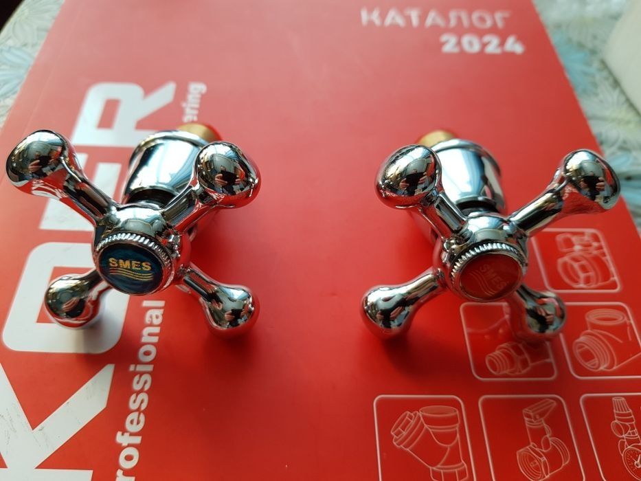 Ручка,букса,колпачёк керамика-латунь Haiba Dominox