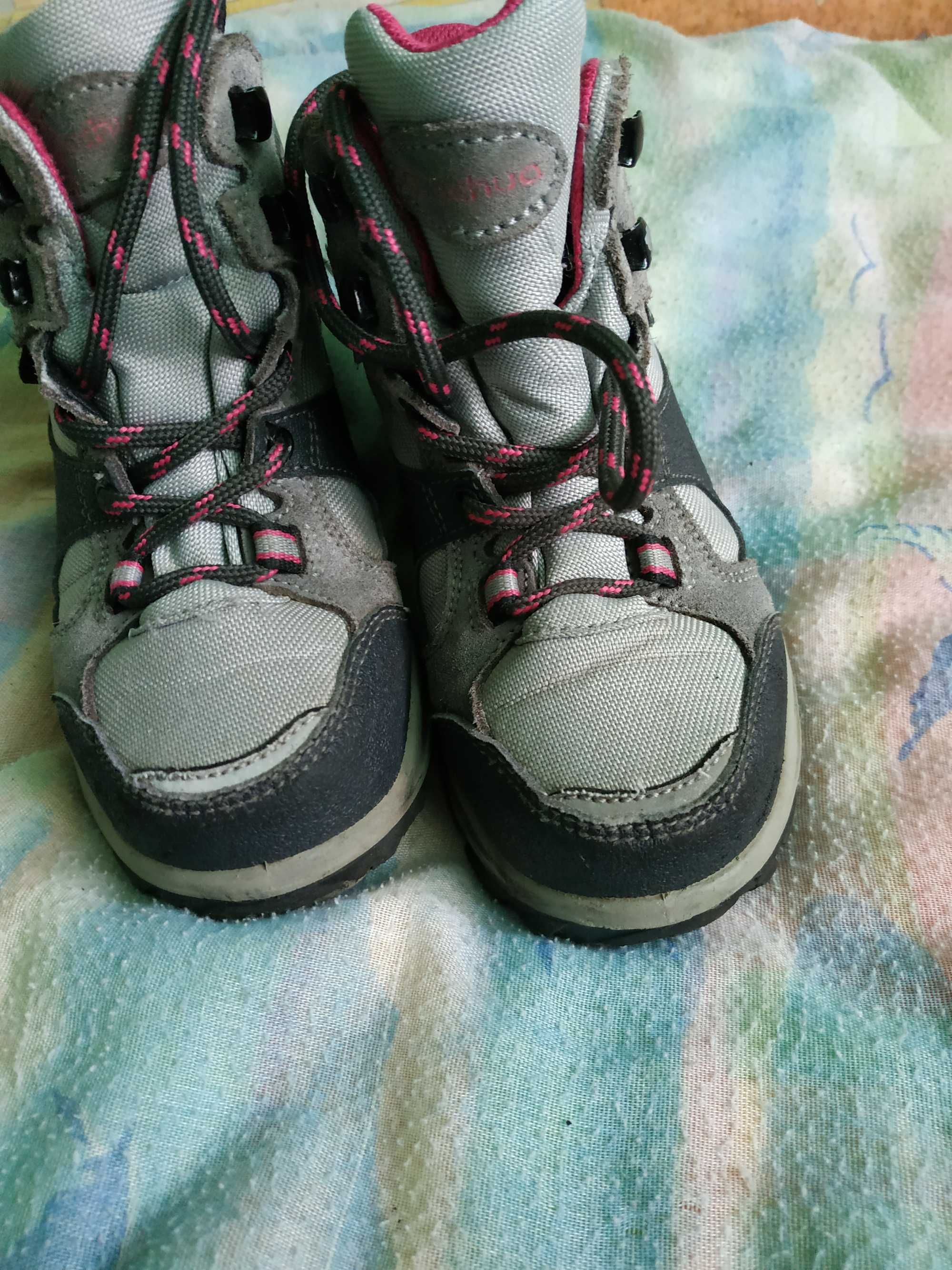 Buty trzewiki dziewczęce quechua