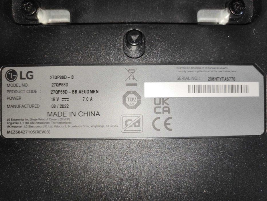 LG Ergo Dual 27QP88D-B – 2×27″ QHD IPS, JAK NOWE!