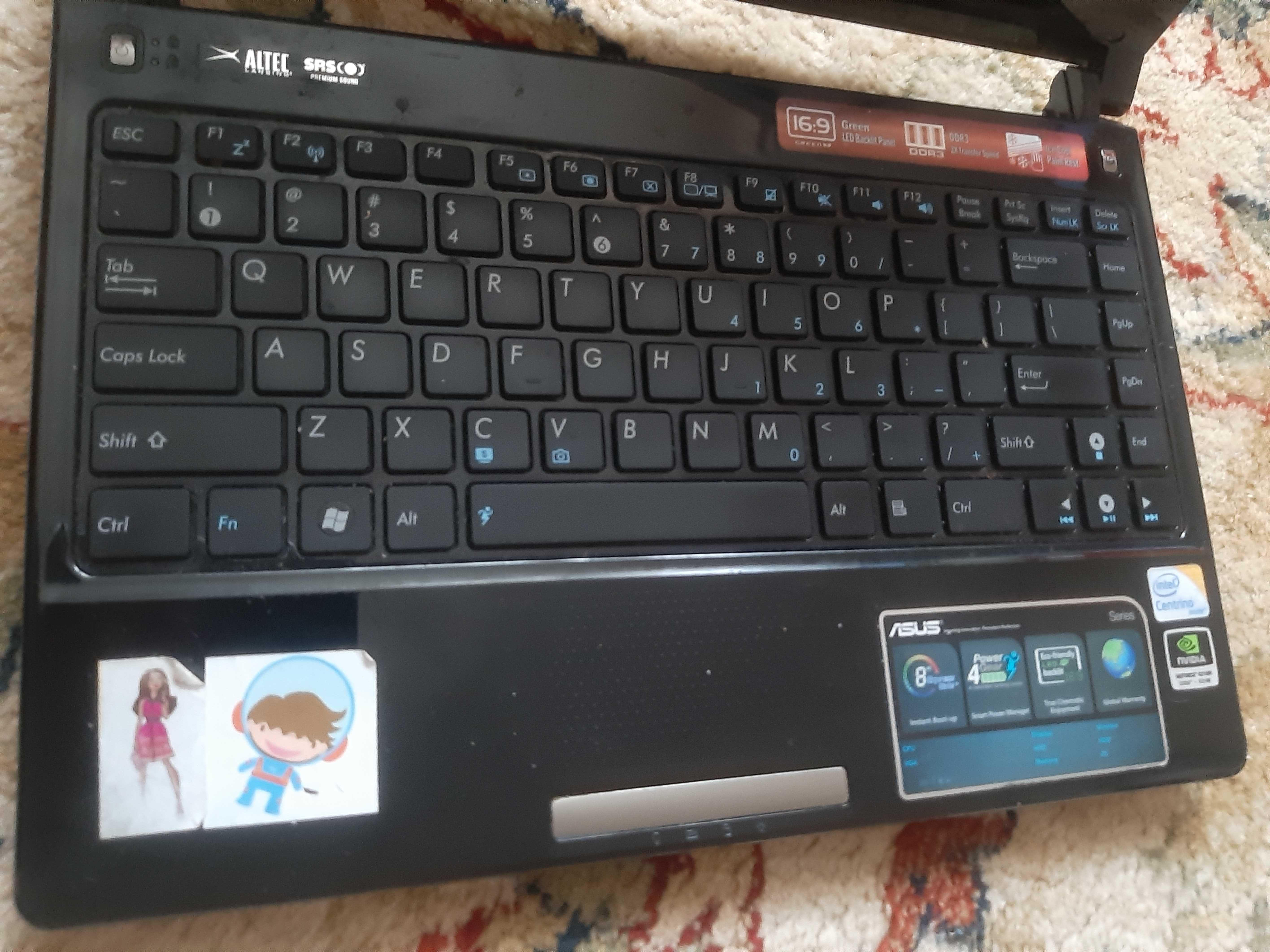 Laptop Asus UL30VT 13.3 cala zasilacz, notebook uszkodzony Intel Core