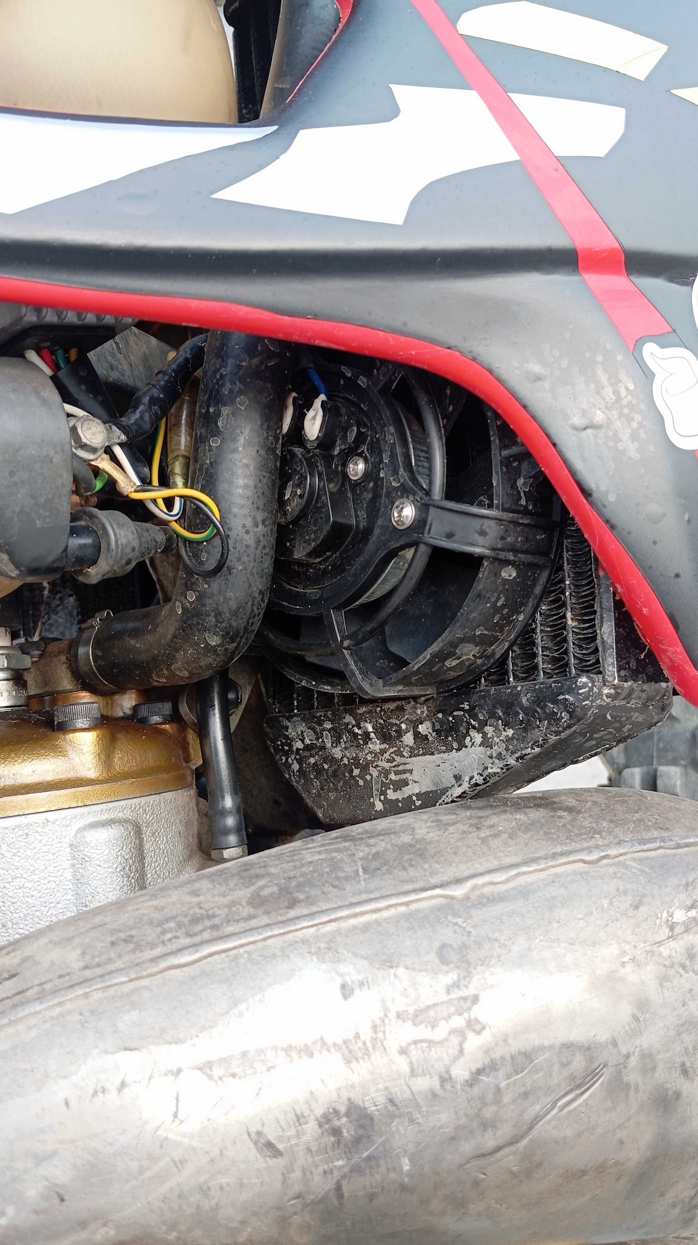 Troco Gasgas EC250 Chave Bateria e ventoinha
