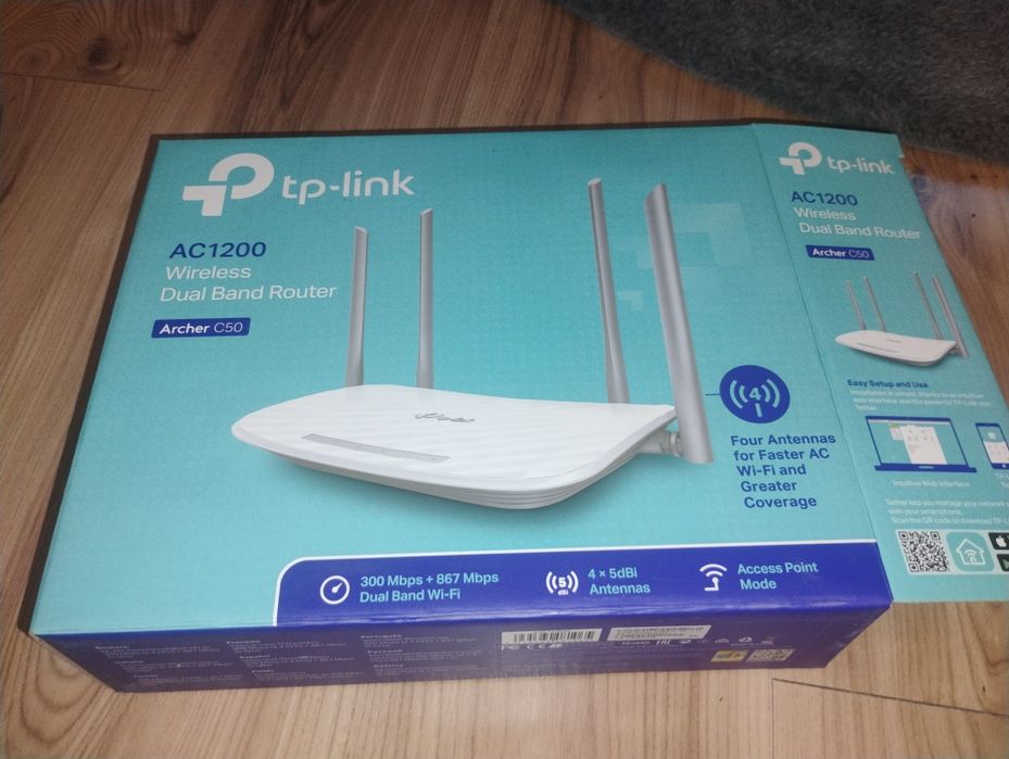 Router TP-LINK Archer C50 AC1200 Dual Band