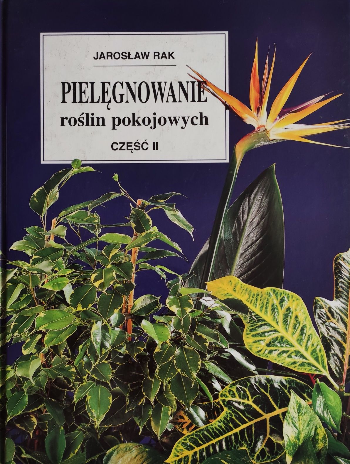 Książka "Pielęgnowanie roślin pokojowych" część 2, autor: Jarosław Rak