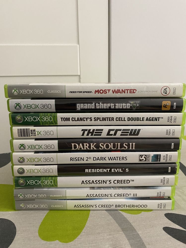Xbox 360 gry różne rodzaje