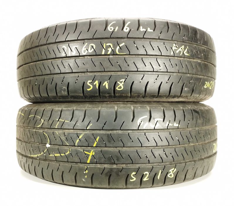 2x 215/60 R17C Falken van01 opony letnie 6,5 mm / montaż