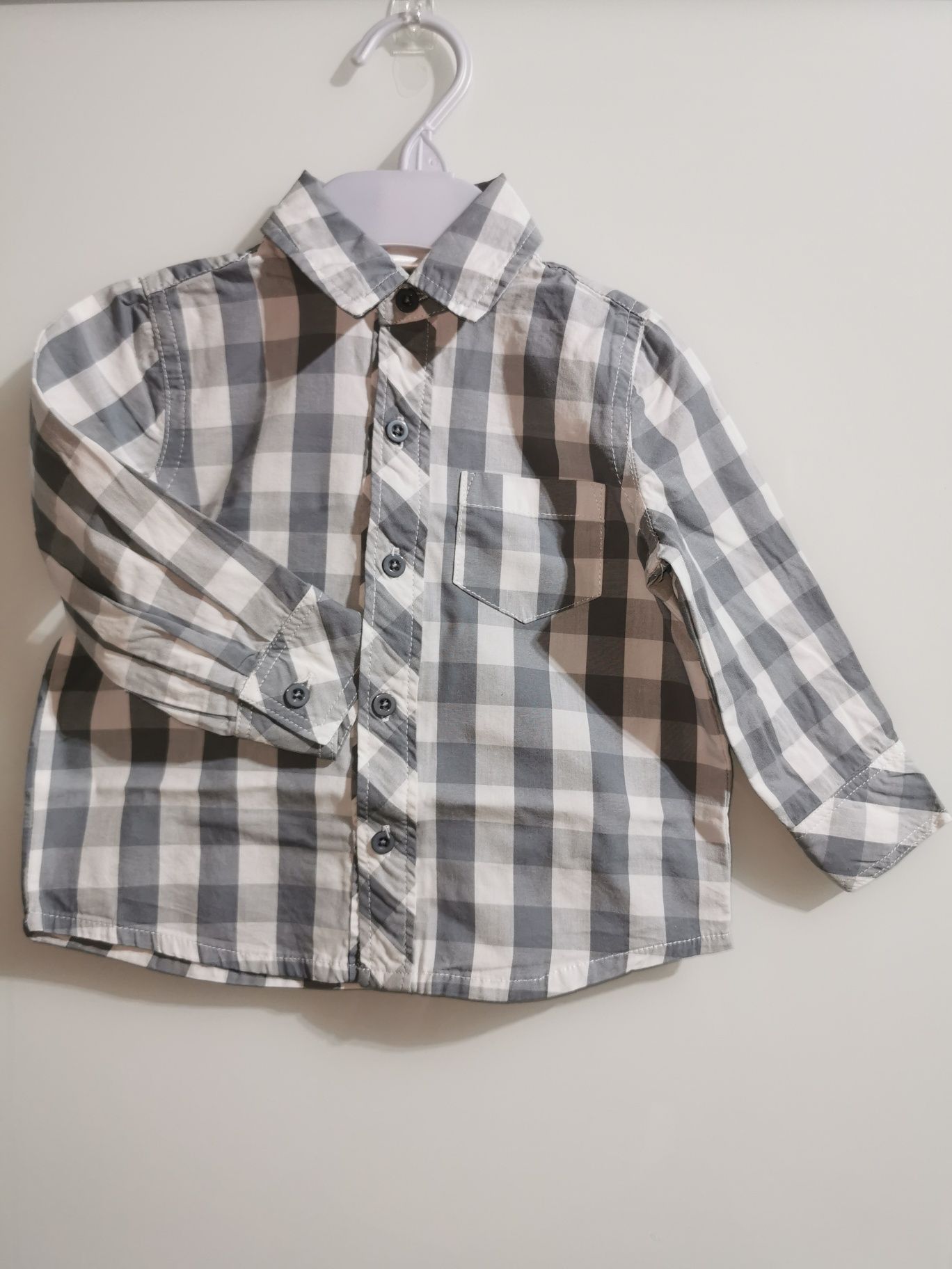 Koszula w kratę Disney Baby rozm. 12 - 18 msc