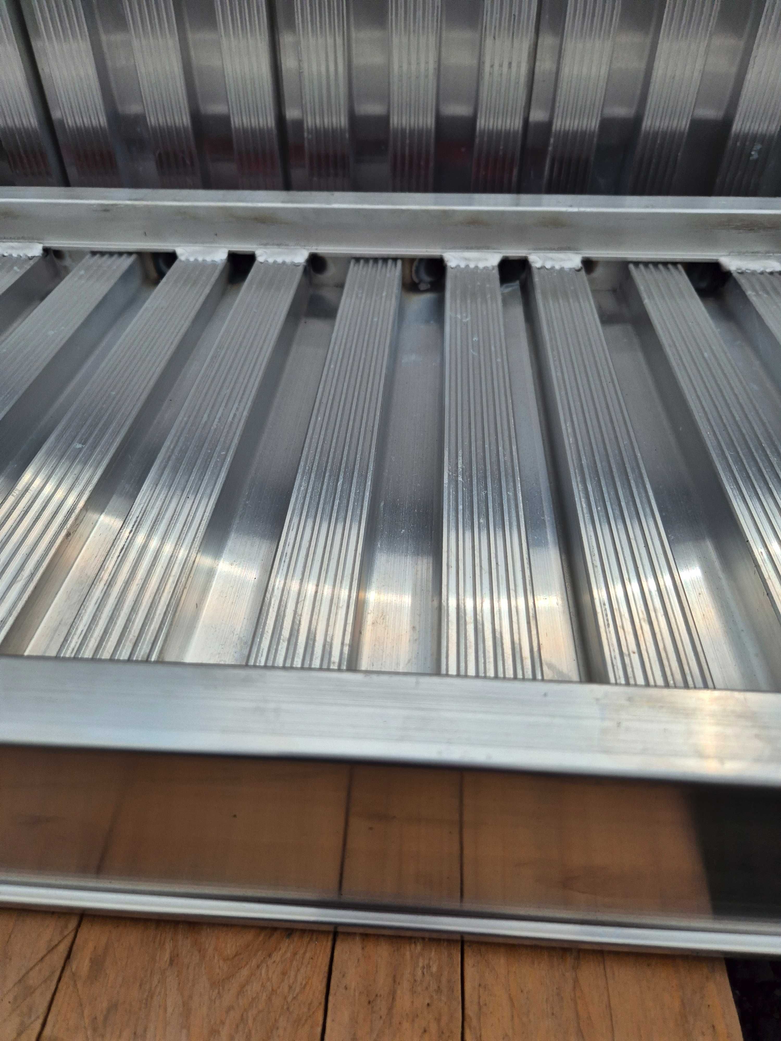 Najazdy aluminiowe komplet | 3,5m ↔ | 2100kg | szerokość 35cm