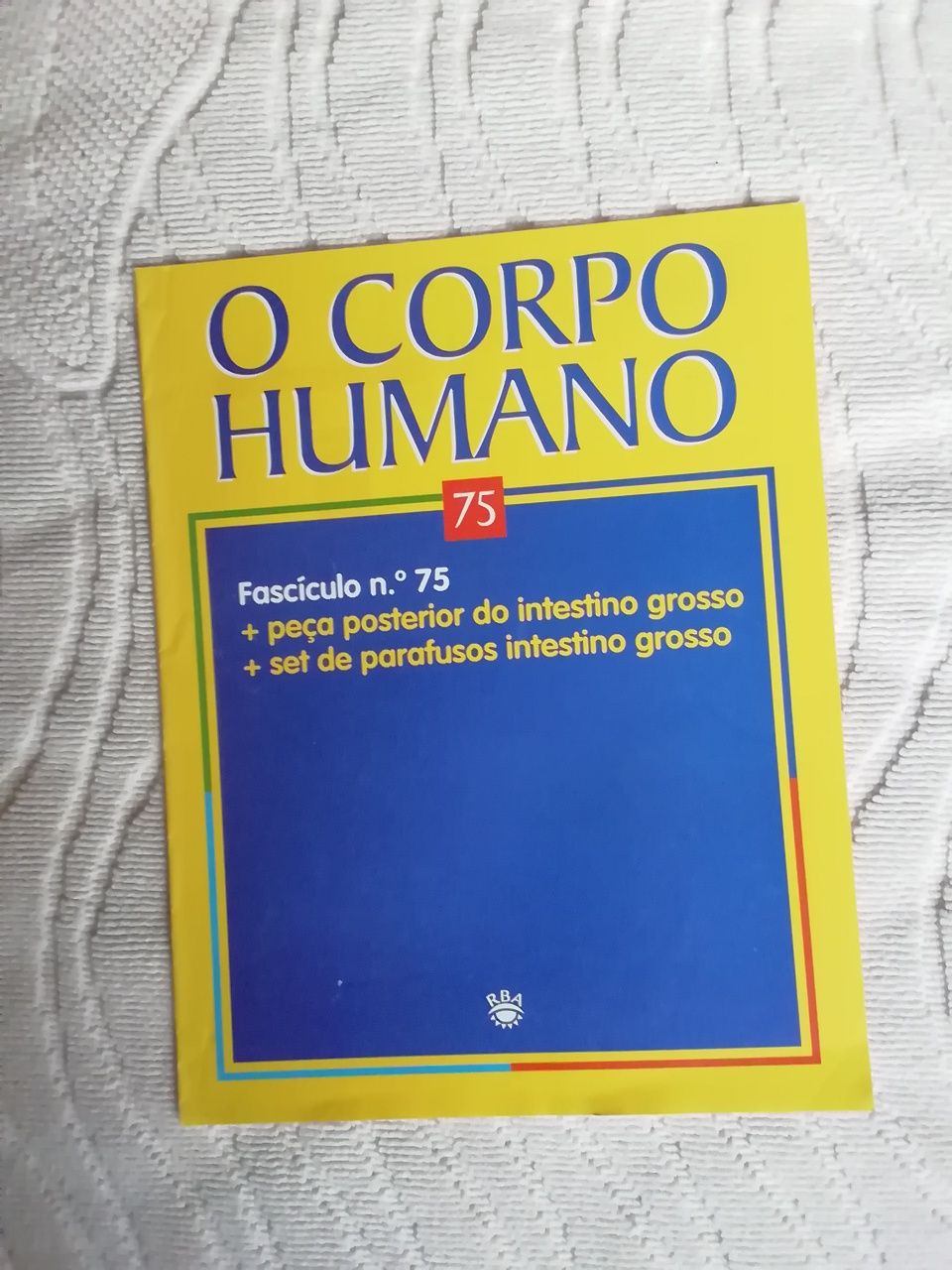 Fascículo nr. 75 de o corpo humano