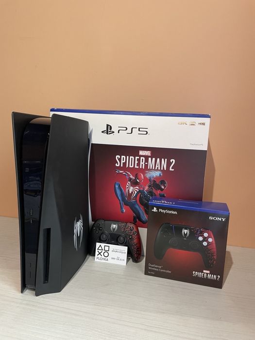 Магазин! Sony Playstation 5 BluRay Spider-Man. Гарантия 3 мес!