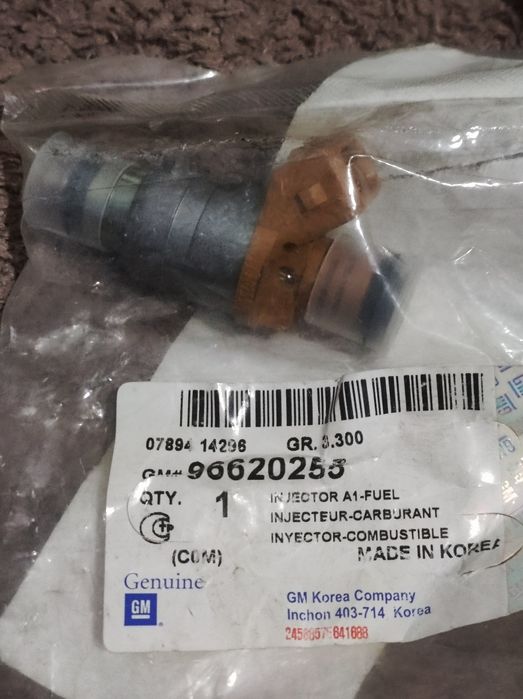 Форсунка Опель  Фіат Шевроле Део матіз Пежо Сітроен нові оригінал