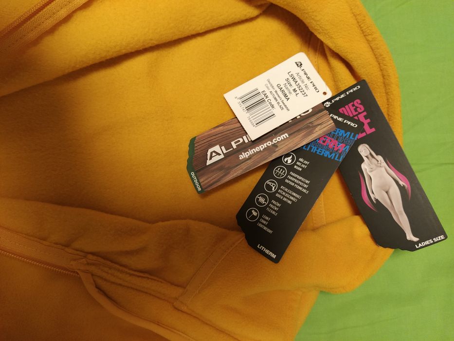 Bluza polarowa damska Alpine pro rozmiar M-L