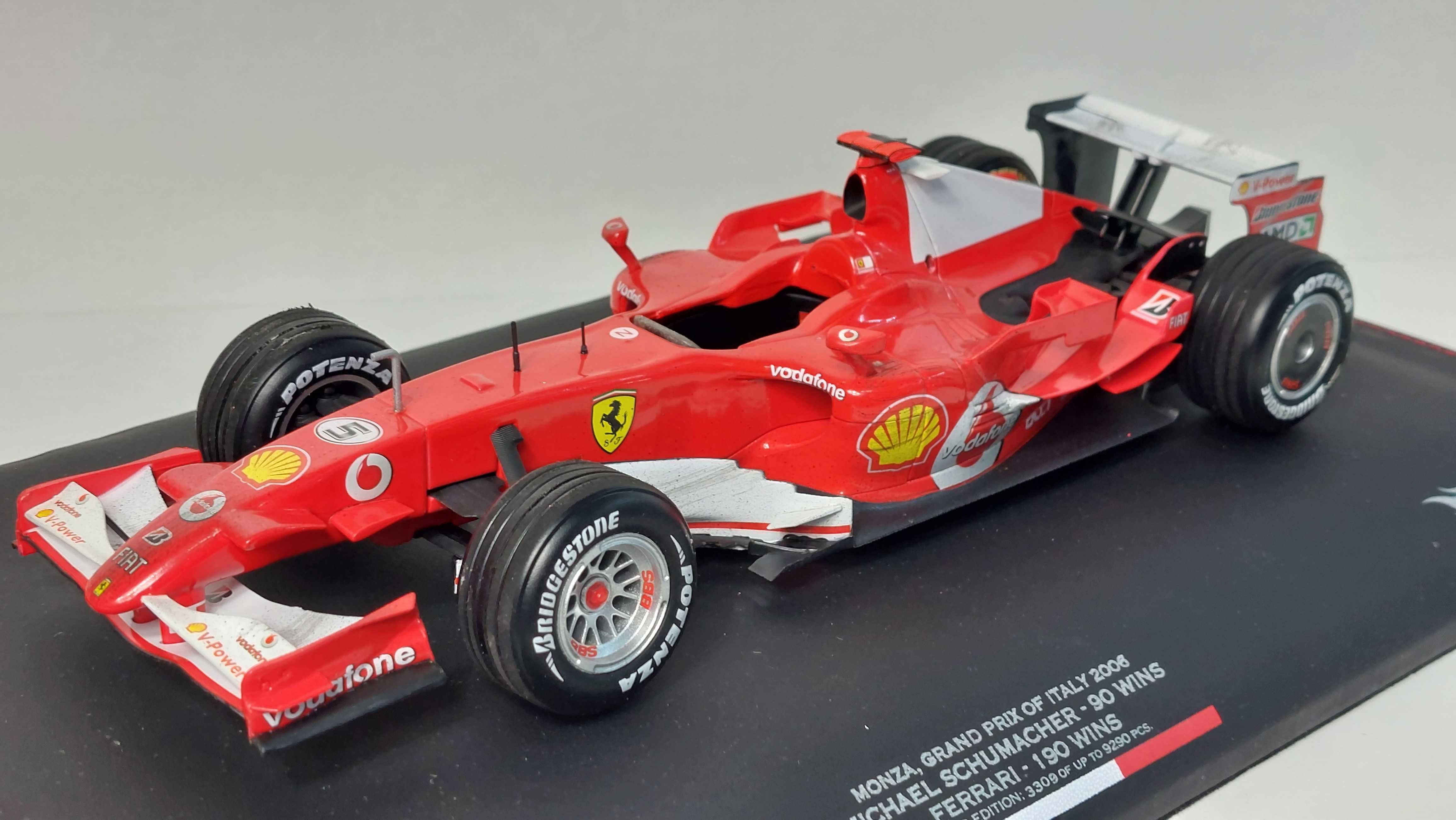 Ferrari 248 F1 M.Schumacher Monza 2006 Hot Wheels 1:18
