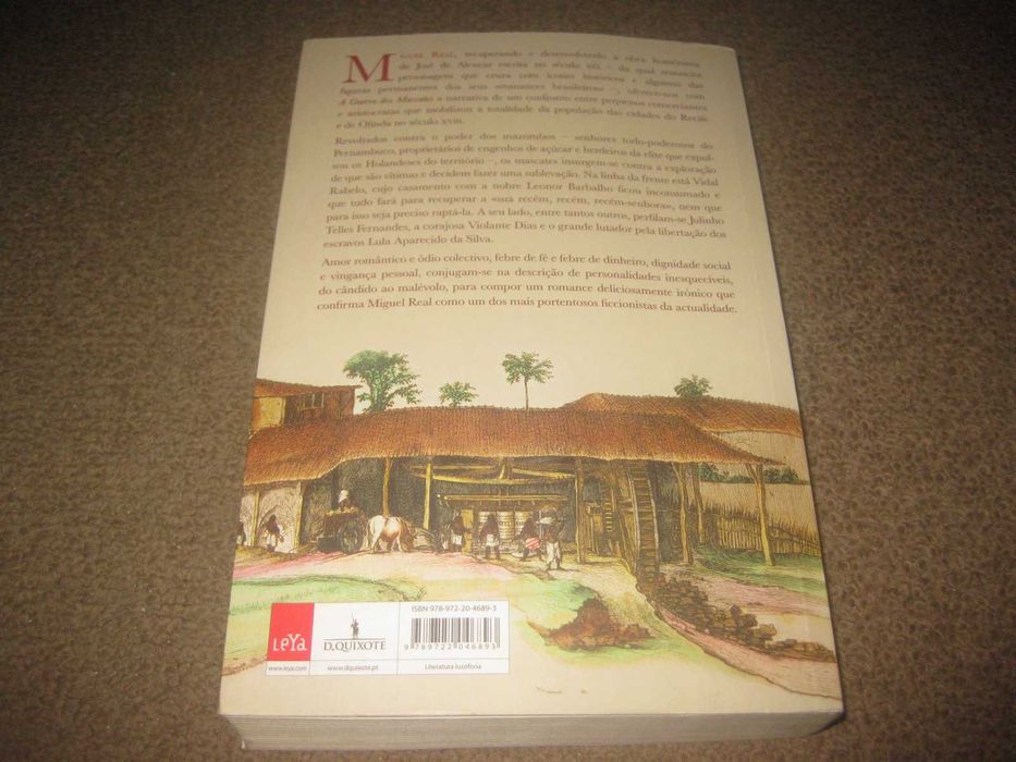 Livro "A Guerra dos Mascates" de Miguel Real